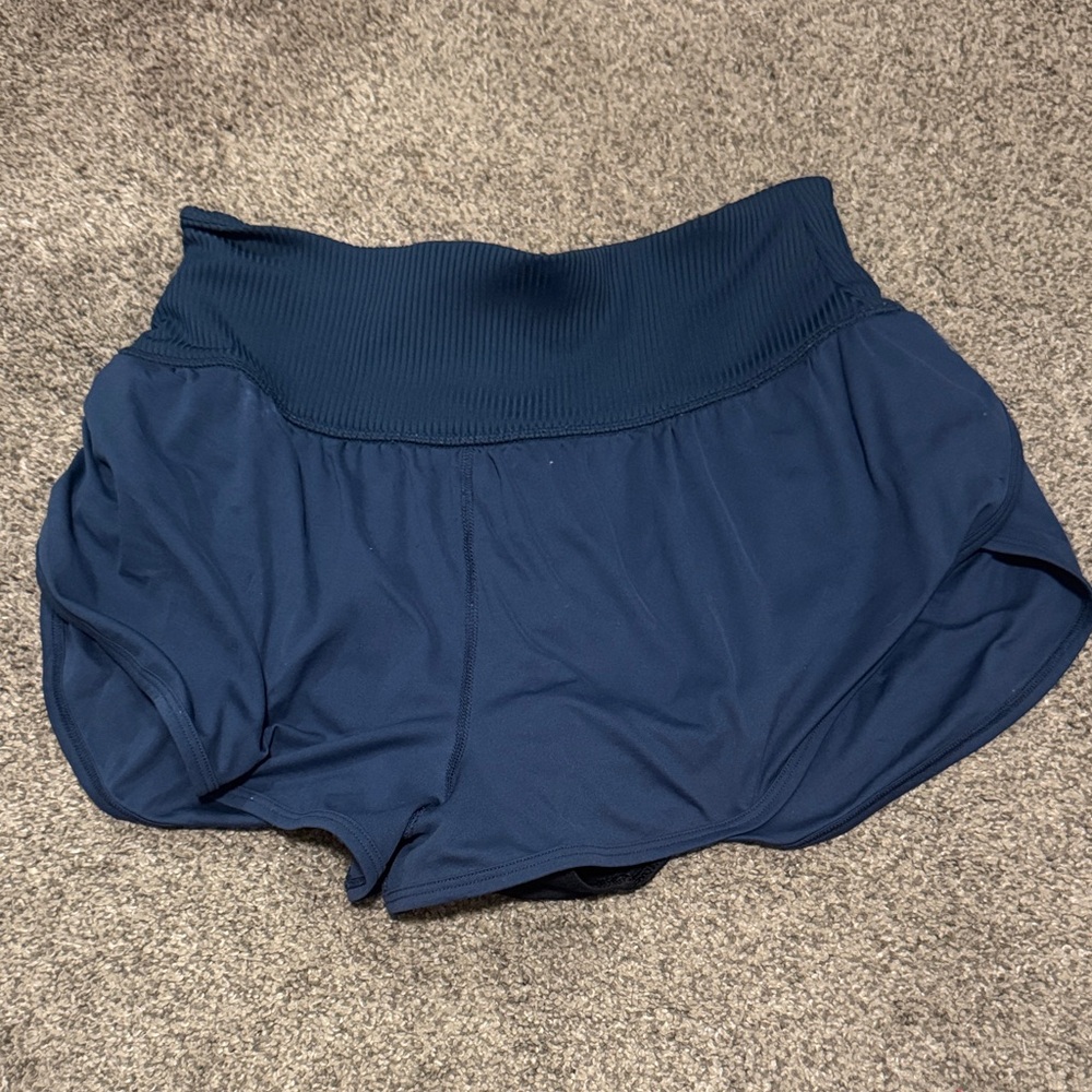 Navy Blue free people shorts